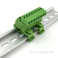 Pitch de 5,08 mm Fil enfichable à borne de fil Borlier DIN Rail DIN Type XK2EDG-UVK-5.08 mm